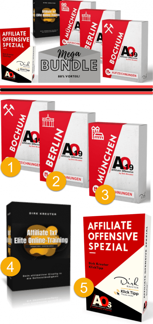 Affiliate Mega Starter Paket – Dirk Kreuter